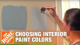 Choosing Interior Paint Colors  Room Color Ideas  The Home Depot [upl. by Yendis]