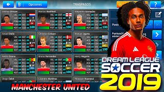 Plantilla de Manchester United para el dls 20242025 Dream league soccer 19 [upl. by Cyndy]