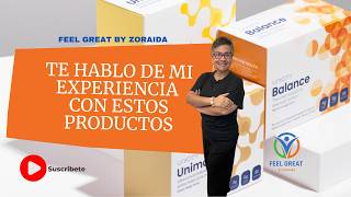 Mi experiencia usando los productos de Unicity feelgreat unicitybalance unicityunimate [upl. by Coppinger]