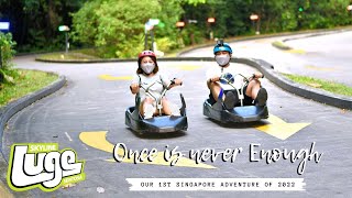 Skyline Luge Sentosa 🇸🇬 Full Ride Experience  WalterNei [upl. by Drannel]