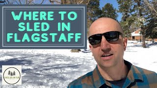 Where to go sledding in Flagstaff  And where NOT to go [upl. by Nevai439]