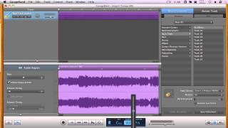 Change Imported Files Tempo in GarageBand  Minute GarageBand [upl. by Procto]