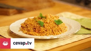 Domatesli bulgur pilavı nasıl yapılır [upl. by Leugimesoj]