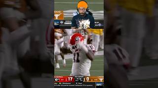 JALON WALKER TORCHED TEXAS OLINE😳🔥🔥 shorts collegefootball sec [upl. by Lebanna586]