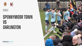 Goals Spennymoor Town v Darlington [upl. by Asillem]