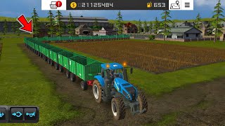 Fs 16 Making Longest Trali  Farming Simulator 18 Timelapse  Fs18 Gameplay fs18 [upl. by Cooperstein159]