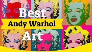 Andy Warhol Art  10 Best Andy Warhols Pop Art [upl. by Gebelein]