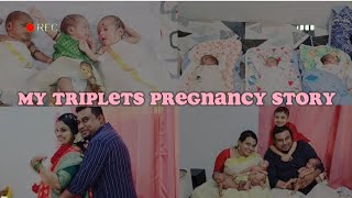 My Triplets pregnancy story 28 weeks triplets delivery story [upl. by Rehpotsirhc]