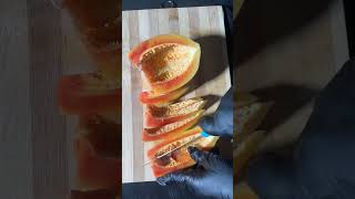 HOW TO PREPARE PAPAYA JUICE AT HOMEHEALTHY RECIPE [upl. by Limhaj]