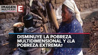 Disminuye pobreza en México pero se carece de seguridad social Coneval [upl. by Grazia]