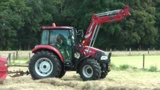 Case IH Farmall 75c bei der Heuernte [upl. by Prosser]