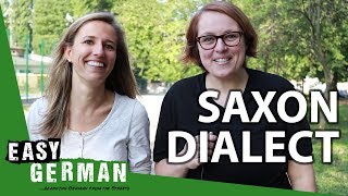 Saxon Dialect vs Standard German with Anja from Learn German with Anja [upl. by Hu121]