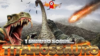 TITANOSSAURO  O MAIOR DINOSSAURO QUE JÁ EXISTIU [upl. by Mariand]