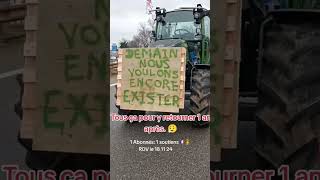 PRET POUR LA SAISON 2  Agri en colère agriculture manifestation protest [upl. by Ecinom]