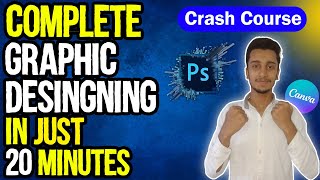 Graphic Designing course for Beginners  Photoshop Tutorial  Canva Graphic Designing [upl. by Olga]