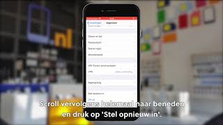 iPhone resetten iOS  Slimme tips  Mobielnl [upl. by Nivlam659]