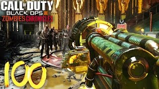 KINO DER TOTEN ROUND 180 STARTING ROOM ONLY  BLACK OPS 3 ZOMBIES CHRONICLES GAMEPLAY [upl. by Ramraj]