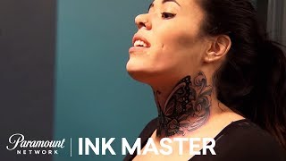 Victorian Throat Tattoos Elimination Tattoo Part II  Master vs Apprentice Season 6 [upl. by Steiner]