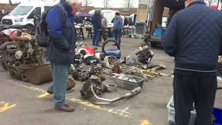 Kempton Park Motorcycle Autojumble  January 2022 [upl. by Anyel]