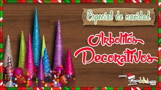 ESPECIAL DE NAVIDAD Arbolitos Decorativos episodio 4 [upl. by Care]