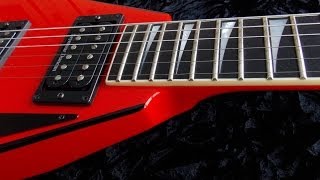 Em Metal Hard Rock Guitar Backing Track E Minor Practice Jam Along Song Eighties Style [upl. by Demakis]