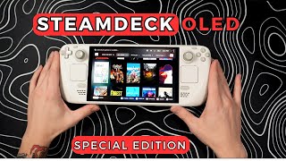 The BEST Steam Deck Yet Unboxing the Limited White Edition [upl. by Marden]