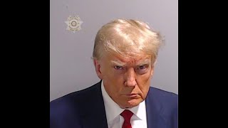 Donald Trump sa photo didentité judiciaire prise dans une prison de Géorgie rendue publique  AFP [upl. by Dannie]