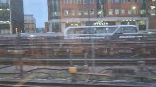 A D Stock Rail Adhesion Train sits in the Reversing Siding outside HarrowOnTheHill Station [upl. by Narhet]