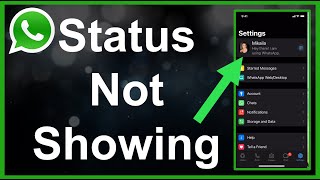 WhatsApp Status Not Showing FIXED [upl. by Esinaj]