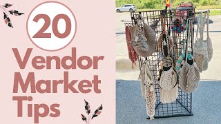 Top 20 Vendor Market Event Tips Plus Free Checklist [upl. by Innek622]