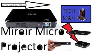 Miroir Micro Projector Review [upl. by Esirtal941]