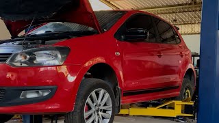 Volkswagen Polo Front and Rear Suspension complete Replacement [upl. by Ecnal176]