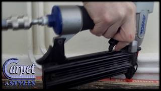 Spotnails LT50LAC masonry nailer [upl. by Oijile105]