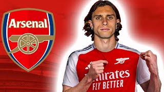 RICCARDO CALAFIORI  Welcome To Arsenal 2024 🔴⚪ Crazy Skills Interceptions Tackles amp Passes HD [upl. by Hashim]