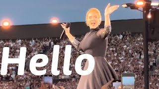 Hello  Adele 4K Live in Munich 2024  A Night to Remember [upl. by Newberry]