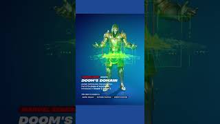 Doctor Doom  Dooms Domain  Fortnite Skins amp Emotes [upl. by Noslen571]