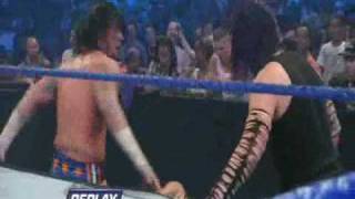 WWE Smackdown 8709 Jeff Hardy vs CM Punk 22 [upl. by Assirrak]