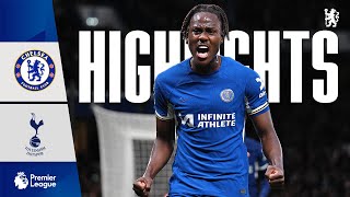 Chelsea 20 Tottenham  CHALOBAH amp JACKSON headers sink Spurs  HIGHLIGHTS  PL 2324 [upl. by Amsab]