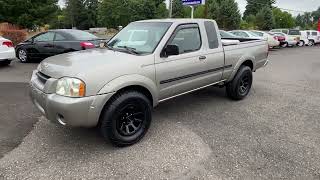 2002 Nissan Frontier king cab XE 5spd only 99000 miles SOLD  For Salehallmotorsllc5155 [upl. by Corb]