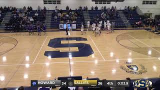 Salesianum School vs Howard High School Boys JV Basketball [upl. by Dnomaj195]