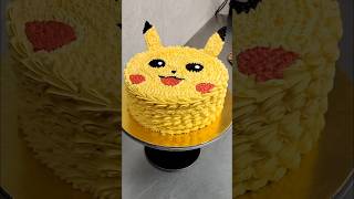 Pikachu cake  cartun cake design shorts shortvideo shortfeed trendingshorts viralvideo [upl. by Adnarahs317]