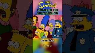 Homero En 3Dimensión Los Simpsons  Parte 3 [upl. by Lunnete299]