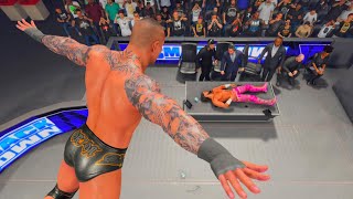 This Is The Most Chaotic WWE 2K Match Of All Time [upl. by Aicert509]