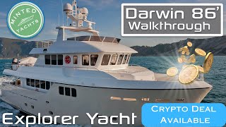 The Cantiere delle Marche CdM Darwin 86 Best Yacht in the World  Contact for Availability [upl. by Eidod]