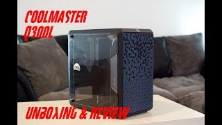 Coolmaster Q300L Unboxing amp Review [upl. by Satsoc]