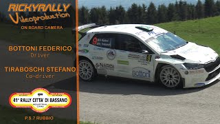 OBC BOTTONI  TIRABOSCHI  41° Rally Citta di Bassano 2024  PS7 Rubbio [upl. by Ecertak]