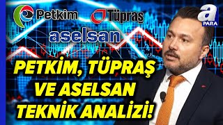 Petkim Aselsan Ve Tüpraş Teknik Analizi Burak Arslan Değerlendirdi l A Para [upl. by Eibrik]