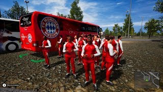 Nuevo DLC Equipos de Fultbol  1 Bayern Múnich Transportando al Equipo  Fernbus Simulator [upl. by Mackie615]