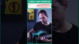 Carol Kaye Arpeggio Exercise  Bass Chord Tones [upl. by Arihsa]