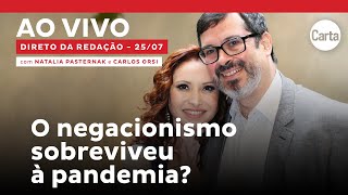 Natalia Pasternak e Carlos Orsi Como combater o avanço da pseudociência  Direto da Redação AO VIVO [upl. by Redienhcs]